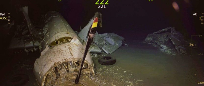 Wreck of WWII aircraft carrier USS Wasp discovered in the Coral Sea