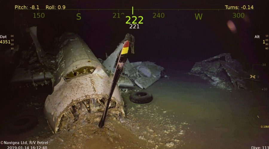 Wreck of WWII aircraft carrier USS Wasp discovered in the Coral Sea