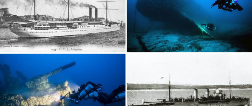 The Deep Wrecks of Malta | HMS Nasturtium and SS Polynesien